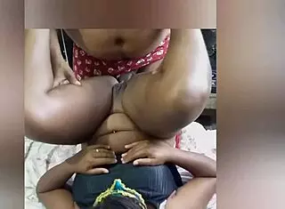 Black ebony's greedy pussy gets assfucked and sucked!