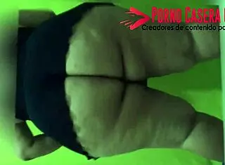 mature latina with big butt dances without underwear
