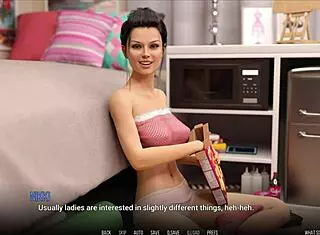 university of problems episode 192 with cute curvy characters in outfits