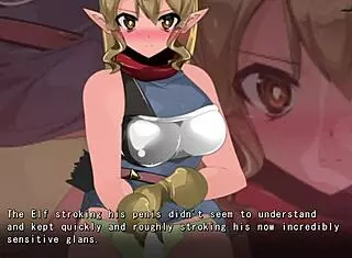 Yume-Same Elf in Femdom Face Sitting Defeat Scene 😈