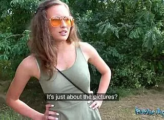 Perfect Natural Tits Flashed.