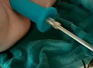 Solo Session With Sex Machine For Relaxation