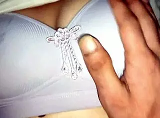 nepali girl in missionary position with her husband at home