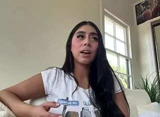 Violet Myers goes deeper in backstage interview casting