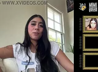 Violet Myers goes deeper in backstage interview casting