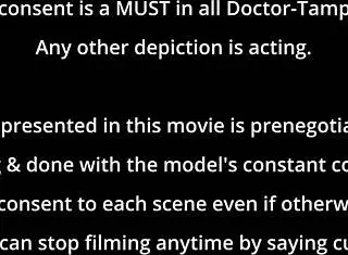 Lekár vybuchne Rebel Wyattovej piči horúcou spermou za scénou! 💥