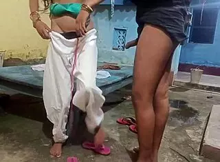 Ever tried outdoor sex like this virgin Indian girlfriend in Hindi video?
