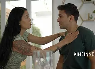 Stepmom tells junior he's a natural at fucking her big ass in this erotic fantasy.