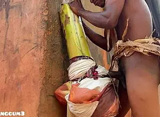 Village Girl Goes Wild with Strong Ranch Moves