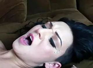 Hey, can Aimee Black handle her daddy’s creamy load?