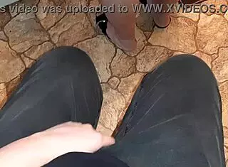 I sneakily jerk off near stepmom in the kitchen. Can't stop myself!