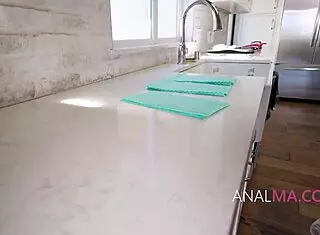 Is this anal punishment for the naughty Asian maid enough?