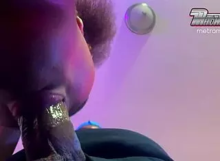 Cute BBW teases with pigtails and vibrator