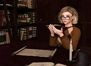 lets play with emma the bookworm in the library