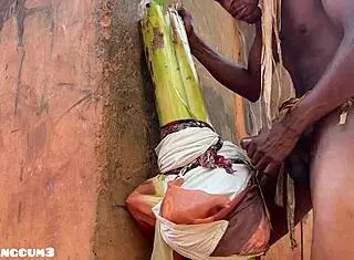 Village Girl Goes Wild with Strong Ranch Moves