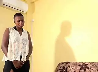 The best maid in the world gives public massage with big tits 😍