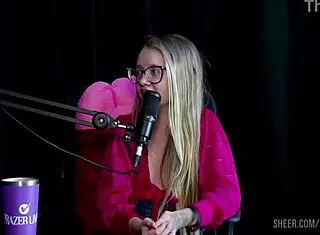 Novinha Virgem Swing Cast with Tiffany Rocha on Sheer Red