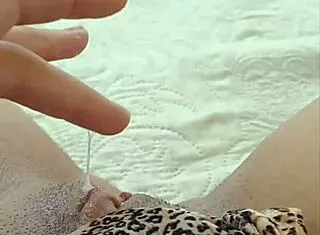 Gorgeous Latina Strokes Her Big Natural Tits!