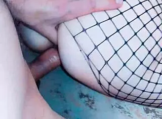 I love my wife in stockings rough