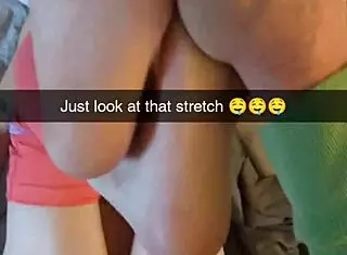 cheating amateur yoga milf fucks fitness instructor on snapchat with creampie finish