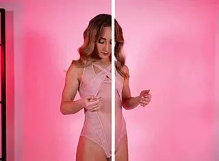 Mariemur Tries On Lingerie Seductively