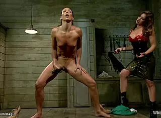 Tight Bodied Lesbian Feels Intense Domination with Whipping, Strapon, and Choking in BDSM Scene
