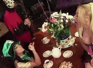 Tea serving was boring! Let's fuck senseless instead!