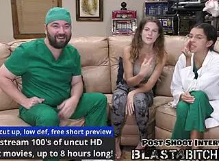 Aria Nicole Gets Unexpected Creampie by Doctor Tampa in Hospital