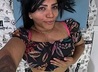 Neighbor fucks my ass bareback after market help 😈