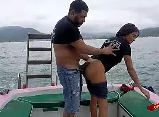 rough anal action on the high seas with latina