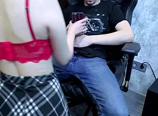 Couple Records Pleasant Oral Session Together