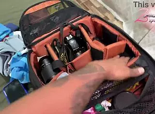 I give delicious blowjob before training