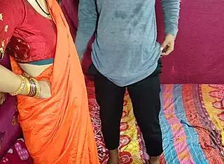 Cute Saree Bhabhi Turns Naughty for Rough Anal After Massage