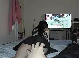 Wow, hot woman in skirt begs for rough action!