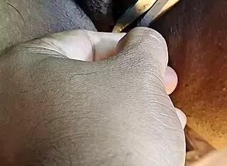 desi bhabi, are you cleaning your hairy pussy?