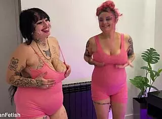 Gg Latina Huge Boobs Jumping Wild in Preview Clip