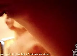 three pretty girls engage in scissoring with double dildo