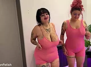 Gg Latina Huge Boobs Jumping Wild in Preview Clip