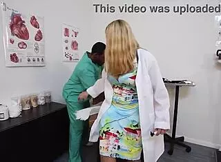 Sluttiest Doctor Joslyn Jane Rides Rome Major. He Cums on Her Big Assets.