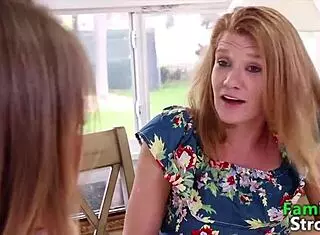 Curious teen learns sucking and fucking stepbrother's big cock in taboo encounter