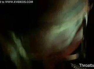 18 year old teen feels an urge in the parking lot