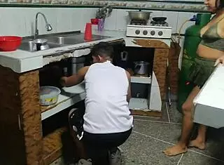 Sexy Plumber Fixes My Pussy Drain With His Big Tool