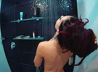 Hairless Muscular Slut Kicks Balls In Foreplay Cum!