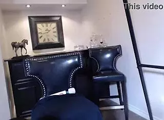 Big Tits Maxine X Tests Her Sex Toy Again With Thick Legs