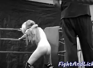 petite euro babe wrestling busty lesbian