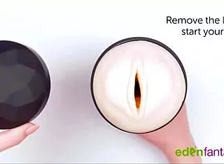 ego x stroking masturbator with suction cup for solo fun