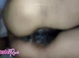 Indian village bhabi gets fucked at night with pussy rubbing and cumshot.