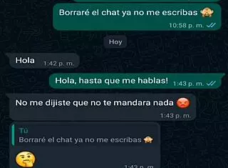 My latina friend in mini shorts gets hot on whatsapp chat, homemade and sexy