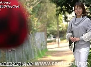 Asian wife Mio Inoue bends over for raw doggystyle in amateur documentary footage.