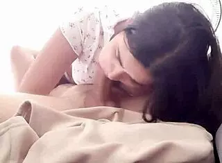 hot ebony couple sucks and rides till creampie